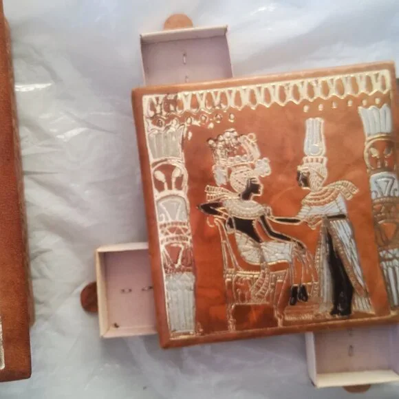 VINTAGE BOX CONTAING BOX FOR MATCHES EMPTY MOW COOL PEICE SALE - Picture 9 of 14